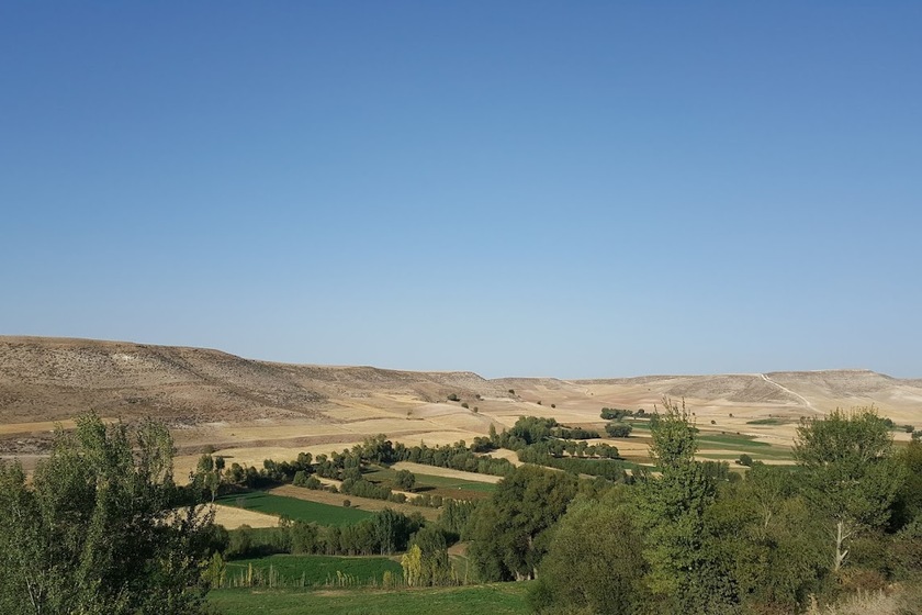 روستای کنزق سرعین، منبع عکس: گوگل مپ، عکاس: مهرداد آزادگان