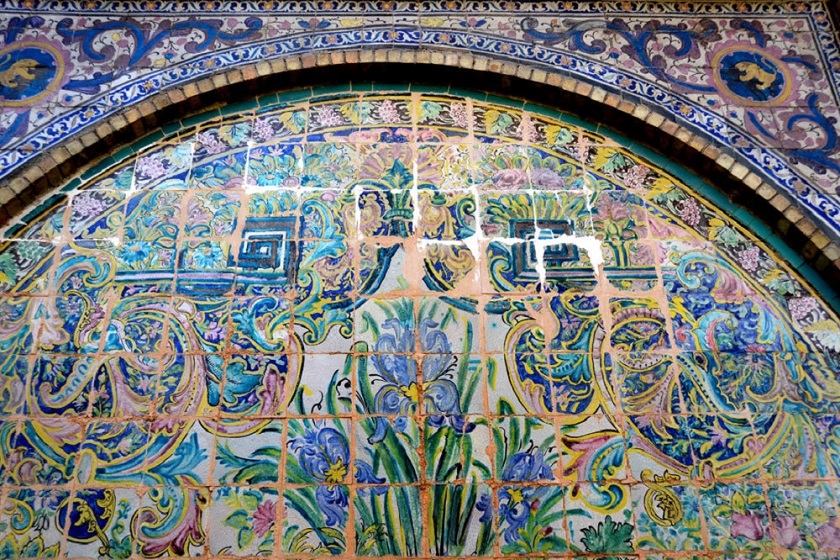 مرمت عجیب آثار کاخ گلستان