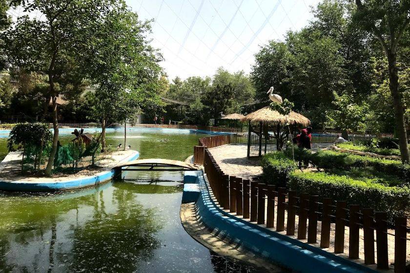 باغ پرندگان اصفهان. منبع عکس: گوگل‌مپ. عکاس: فاطیما حسن