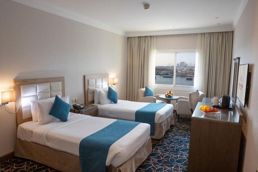 Carlton Tower Hotel Dubai - Deluxe Room with Creek View