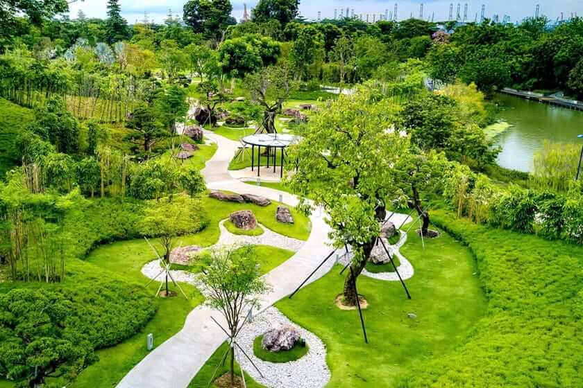 باغ آرام. منبع عکس: Gardensbythebay. عکاس: نامشخص