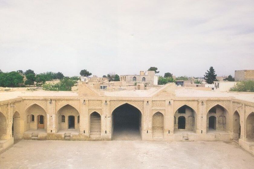 کاروانسرای شیخ علی خان زنگنه. منبع عکس: خبرگزاری ایرنا. عکاس: نامشخص