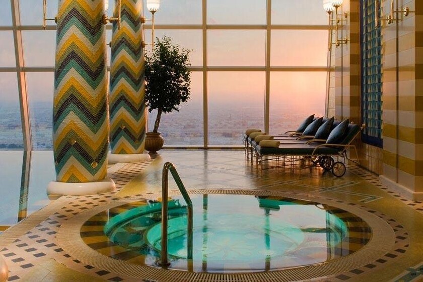 اسپای تالیس برج العرب. منبع عکس: گوگلمپ. عکاس: Talise Spa at Burj Al Arab