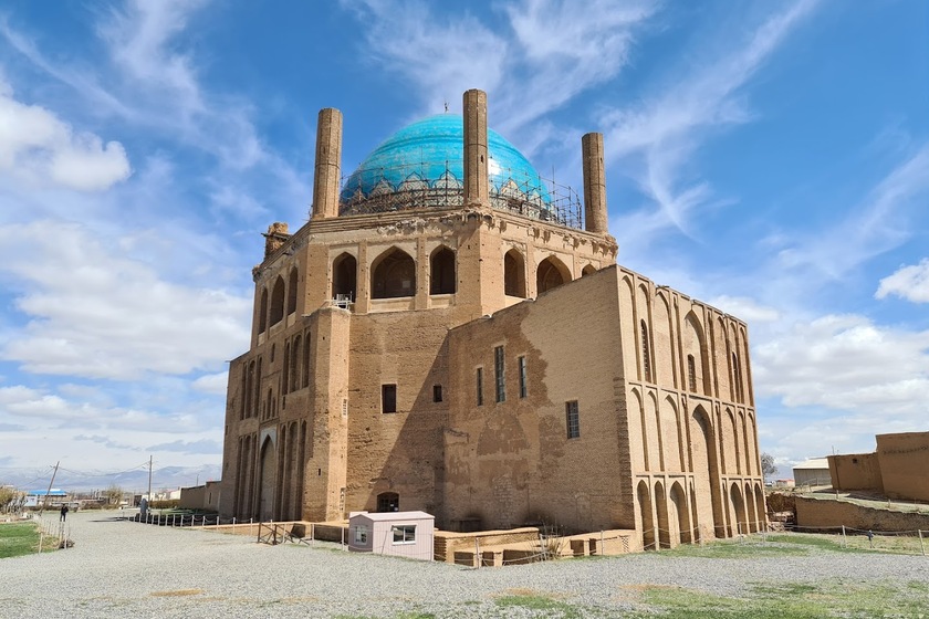 گنبد سلطانیه. منبع عکس: گوگل مپ. عکاس: امیر حسینی