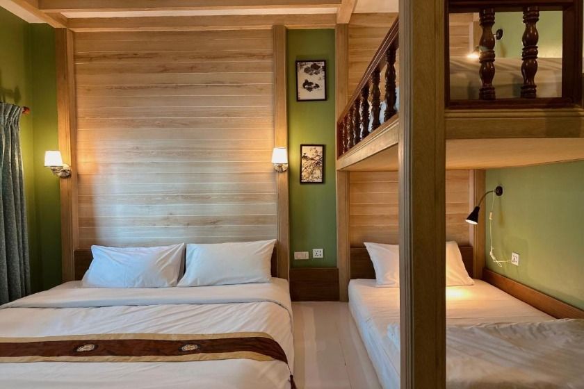 The Luna Phuket - Quadruple Room with Private Bathroom