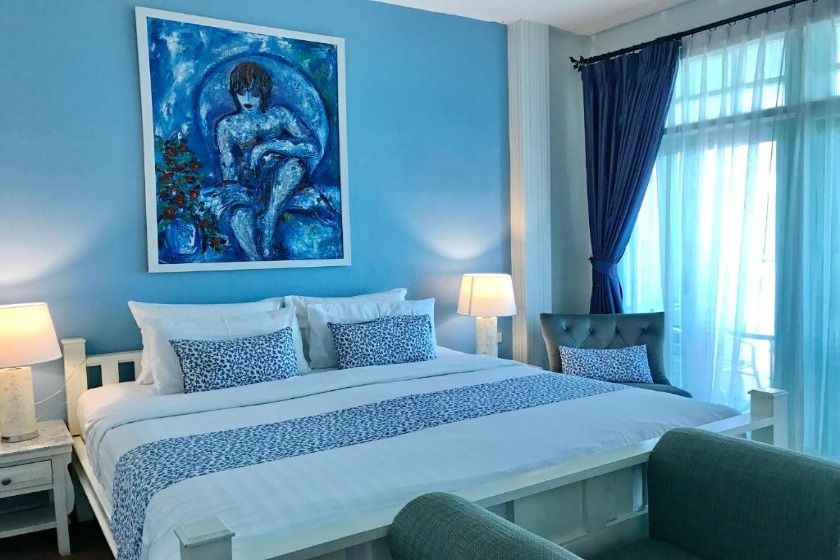 Casa Blanca Boutique Hotel - SHA Plus Phuket - Premium Deluxe 1 King City View with Balcony