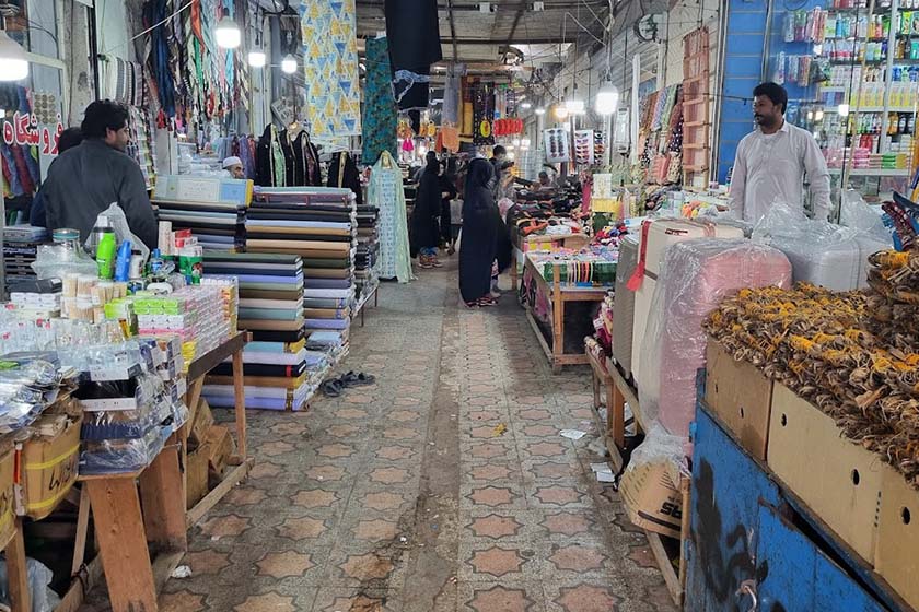 بازار سنتی بلوکان سیستان چابهار. منبع عکس: گوگل مپ. عکاس: Hadi Mirzaei
