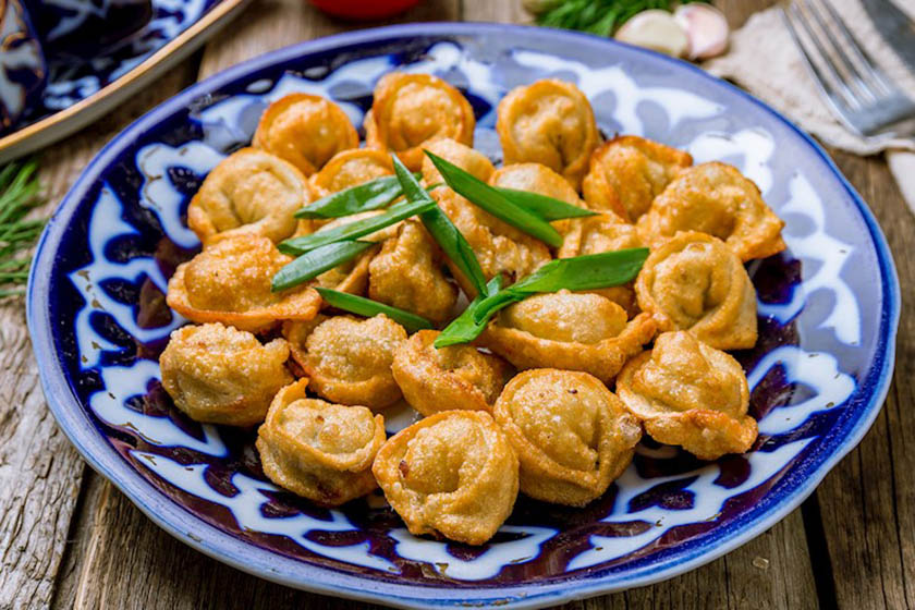 چوچوارا ازبکی. منبع عکس: Taste Atlas. عکاس: نامشخص