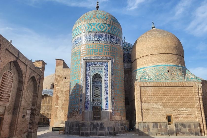 شیخ صفی الدین اردبیل. منبع عکس: گوگل مپ. عکاس: حسین ابراهیمی