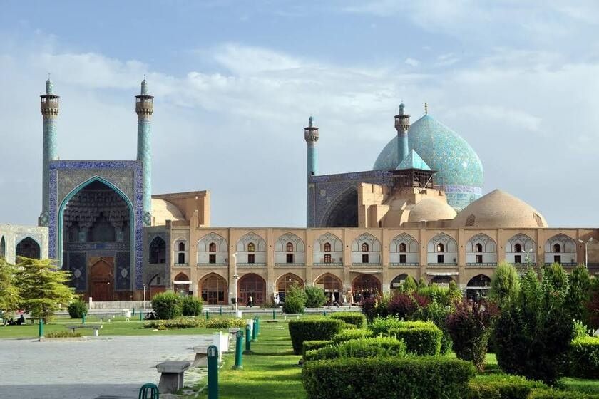 مسجد امام اصفهان. منبع عکس: گوگل‌مپ. عکاس: نامشخص