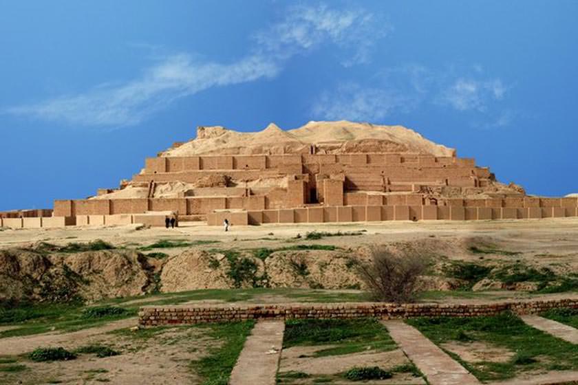 چغازنبیل. منبع عکس: گوگل مپ. عکاس: مجید ایرانی