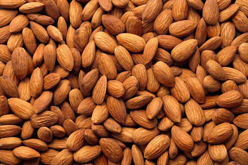 بادام درختی. منبع عکس: وبسایت Health. عکاس: نامشخص