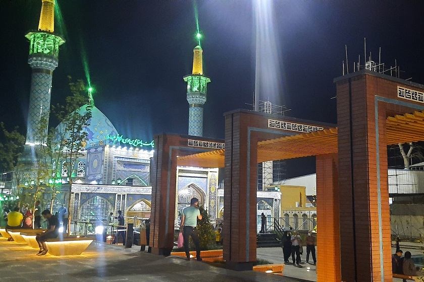 بزرگداشت صالح بن موسی کاظم. منبع عکس: گوگل مپ. عکاس: seo fun