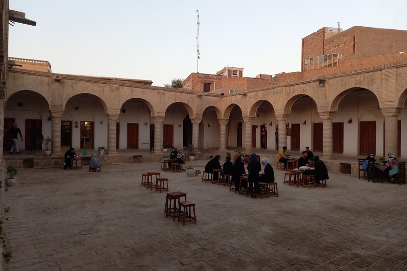 کاروانسرای افضل. منبع عکس: گوگل مپ. عکاس: امیرحسین مقتدایی