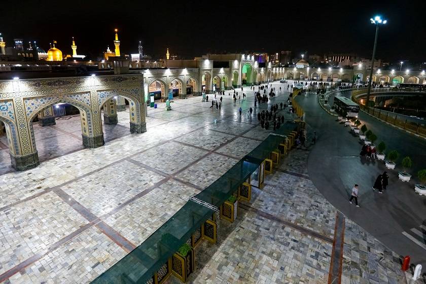 ورودی شیخ طبرسی. منبع عکس: Omran.Razavi.Ir. عکاس: نامشخص