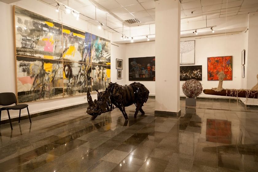 موزه هنر مدرن ایروان. نبع عکس: گوگل‌مپ. عکاس: Modern Art Museum