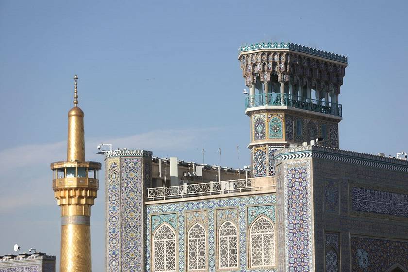 نقاره خانه حرم امام رضا (ع). منبع عکس: Omran.Razavi.Ir. عکاس: نامشخص