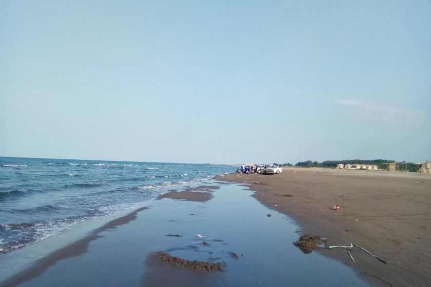 ساحل امین آباد. منبع عکس: نشان. عکاس: Map
