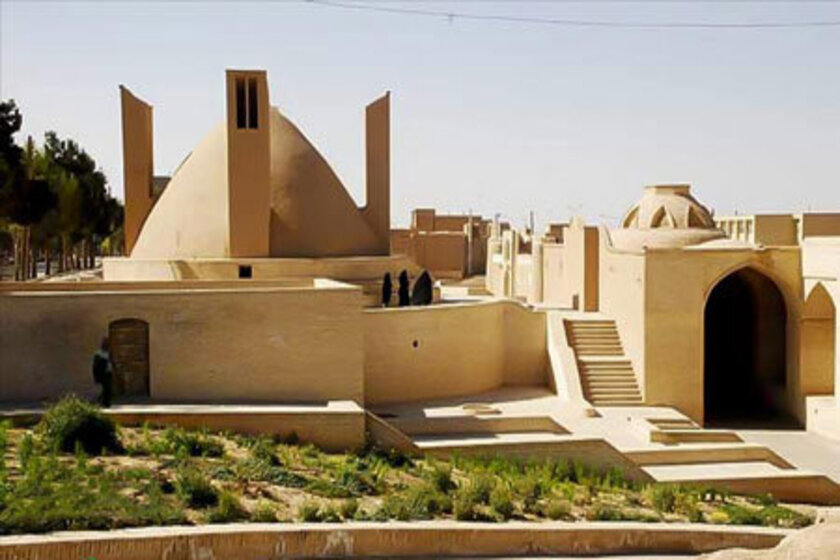 کاروانسرای میبد. منبع عکس: وبسایت خبرگزاری مهر. عکاس: نامشخص