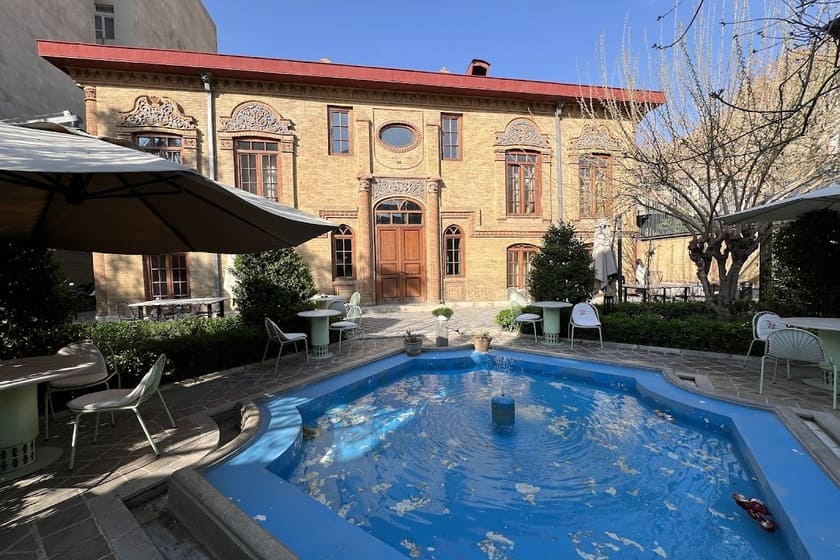بوتیک هتل نظامیه تهران. منبع عکس: گوگل مپ. عکاس: روژین