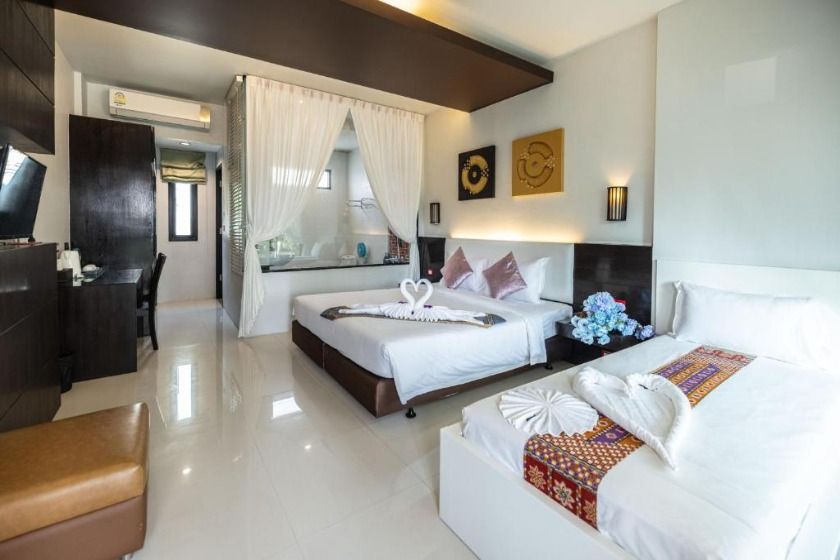 Blue Carina Hotel Phuket - Family Room with Terrace