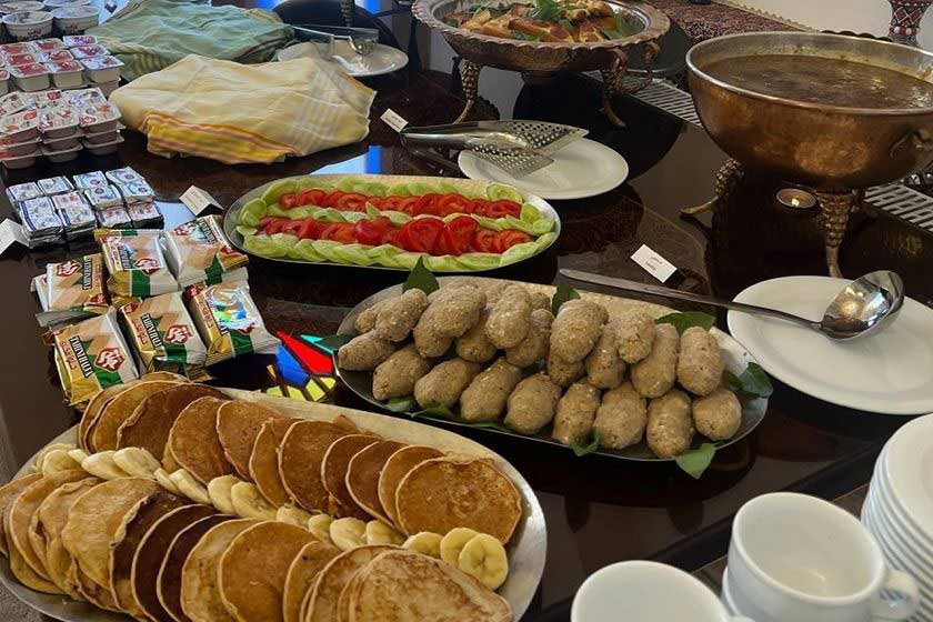 هتل بوتیک شیخداد یزد - صبحانه