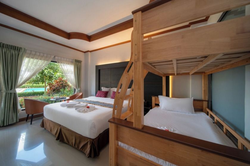 Blue Carina Hotel Phuket - Deluxe Quadruple Room