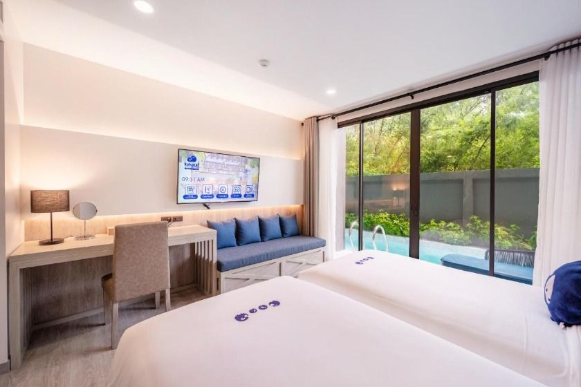 Kokotel Phuket Nai Yang Beach Phuket - Deluxe Twin Room with Pool Access
