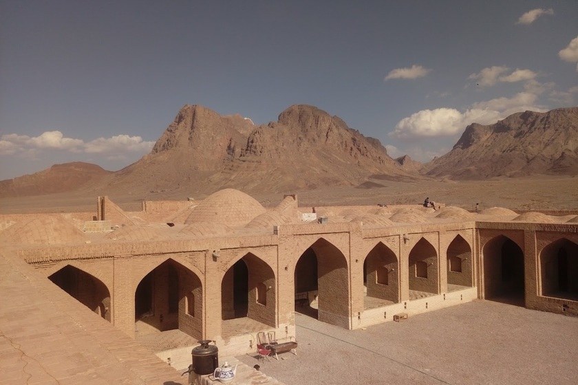 کاروانسرای انجیره. منبع عکس: گوگل مپ. عکاس: مهران شش برادران