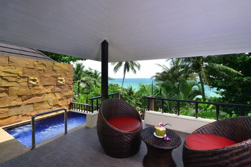 Andaman White Beach Resort Phuket - Deluxe Double or Twin Room with Spa Pool and Sea View