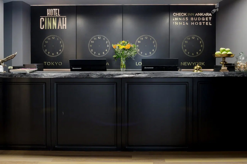 Cinnah Hotel Ankara - reception