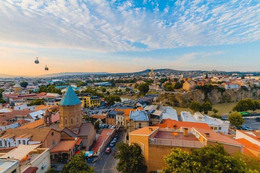 Citadel Narikala Hotel Tbilisi - Superior Double Room with City View and Balcony