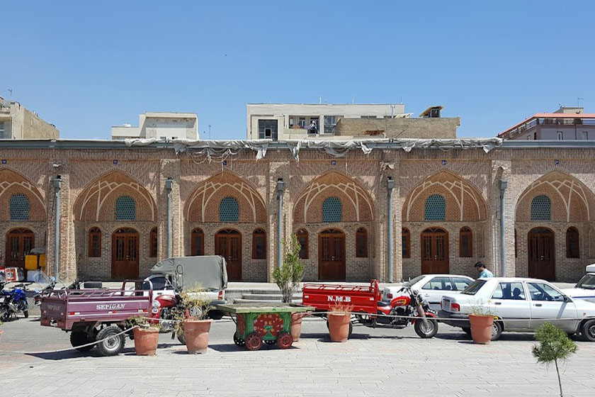 کاروانسرای خانات تهران. منبع عکس: گوگل مپ. عکاس: Sadeh