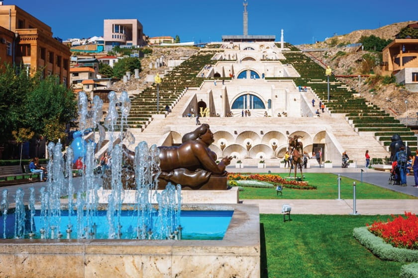 مجموعه کاسکاد. منبع عکس: Visityerevan.am