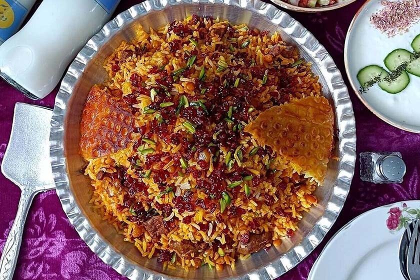 لپه پلو با زیره