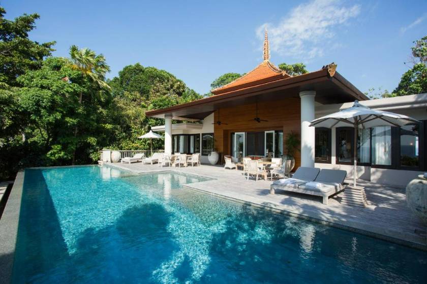Trisara Villas & Residences Phuket - Five-Bedroom Ocean Front Residence