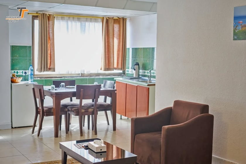 سوئیت‌های یک‌خوابه ویلایی. منبع: صفحه اینستاگرام Abadgaranhotel. عکاس: نامشخص