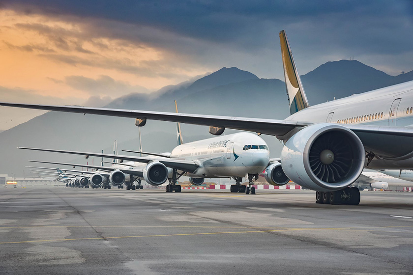 صف های هواپیما. منبع عکس: وبسایت Airport-technology.com. عکاس: نامشخص