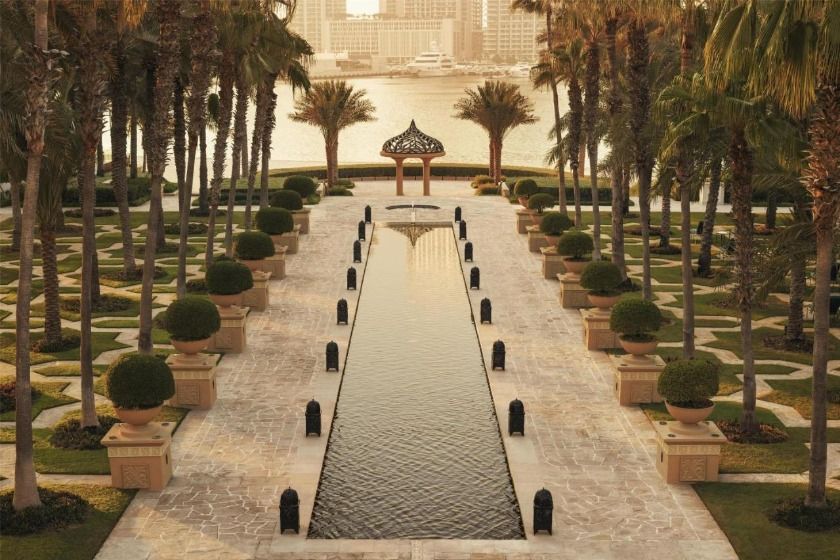 One&Only Royal Mirage Resort Dubai at Jumeirah Beach Dubai - garden