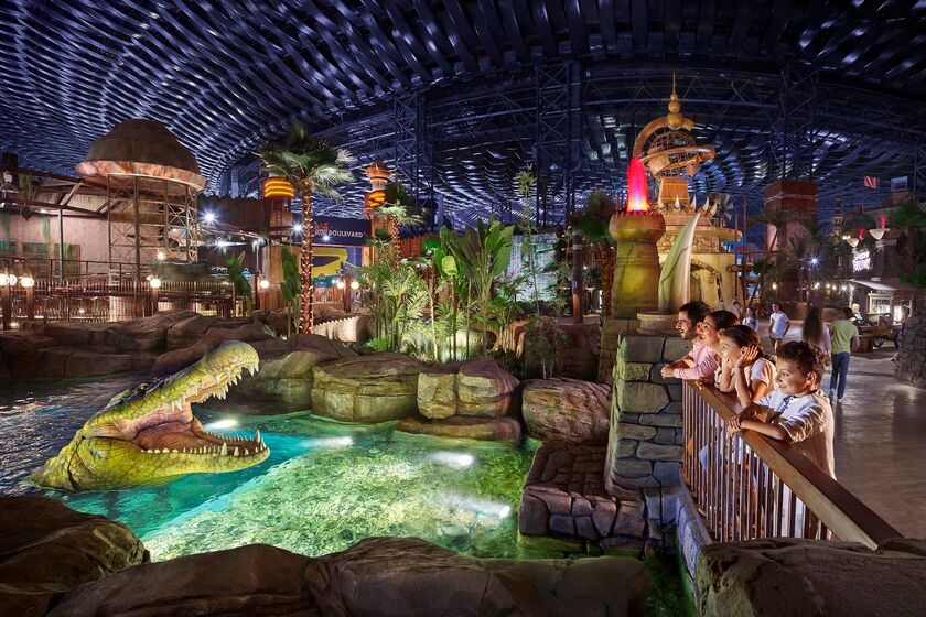 شهربازی آی ام جی. منبع عکس: گوگل مپ. عکاس: IMG Worlds of Adventure