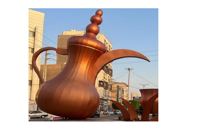 المان نمادین «دله» در عسلویه نصب شد