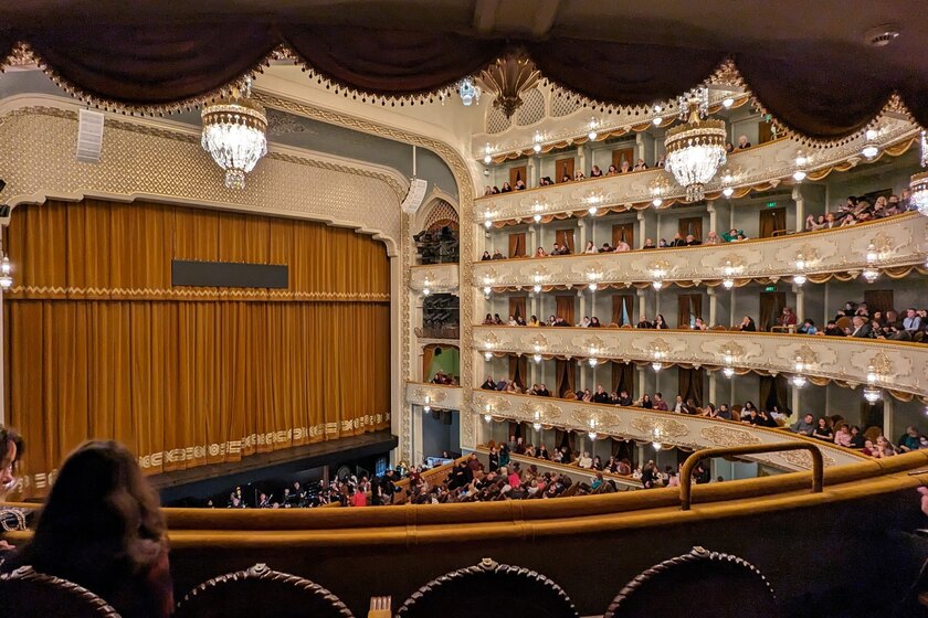 تئاتر ملی اپرا در تفلیس. منبع عکس: گوگل‌مپ. عکاس: Jurish Ali