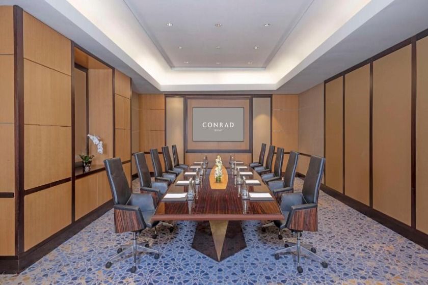 Conrad Dubai - conference room