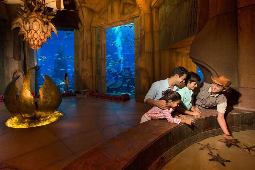 Atlantis The Palm Dubai - aquarium