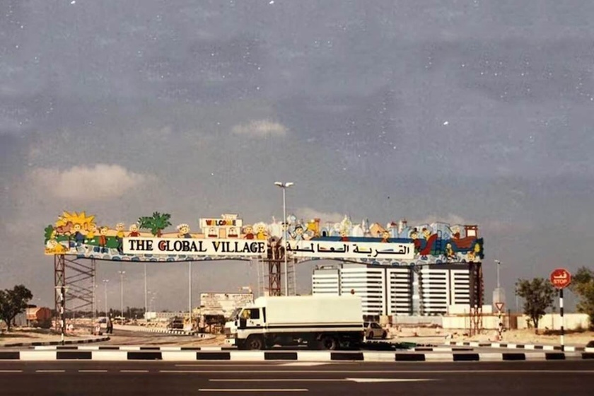 تاریخچه باغ جهانی دبی. منبع عکس: Timeoutdubai.com. عکاس: نامشخص