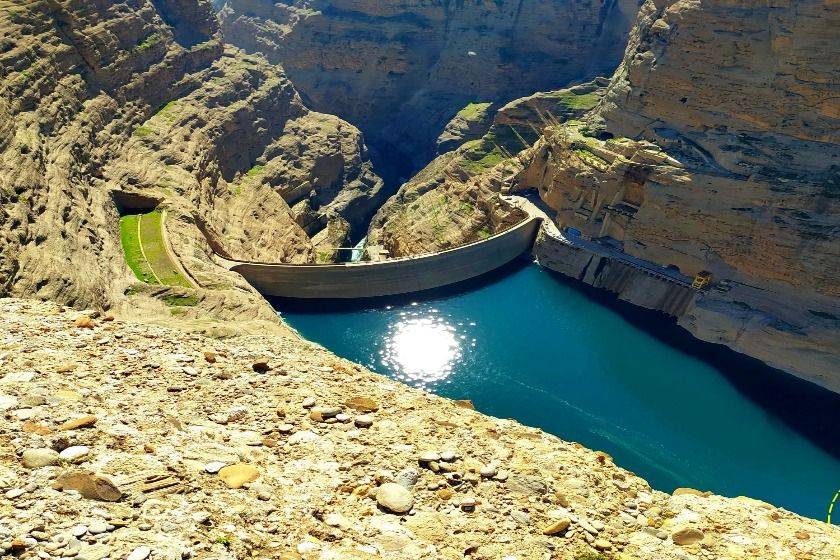 دریاچه سد دز