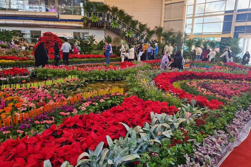 برگزاری بیستمین نمایشگاه گل و گیاه در تهران