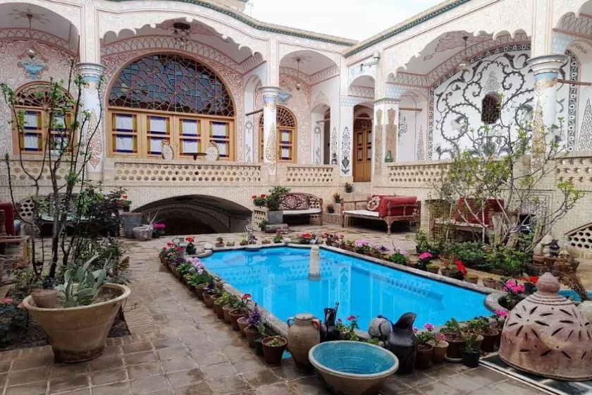 اقامتگاه سنتی امیر السلطنه کاشان - نما
