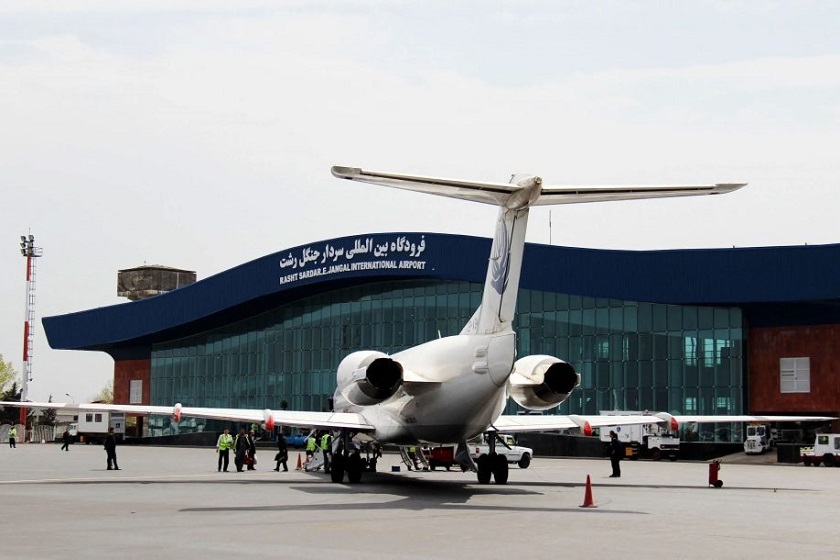 ركورد پروازهای هفتگی فرودگاه رشت شكسته شد