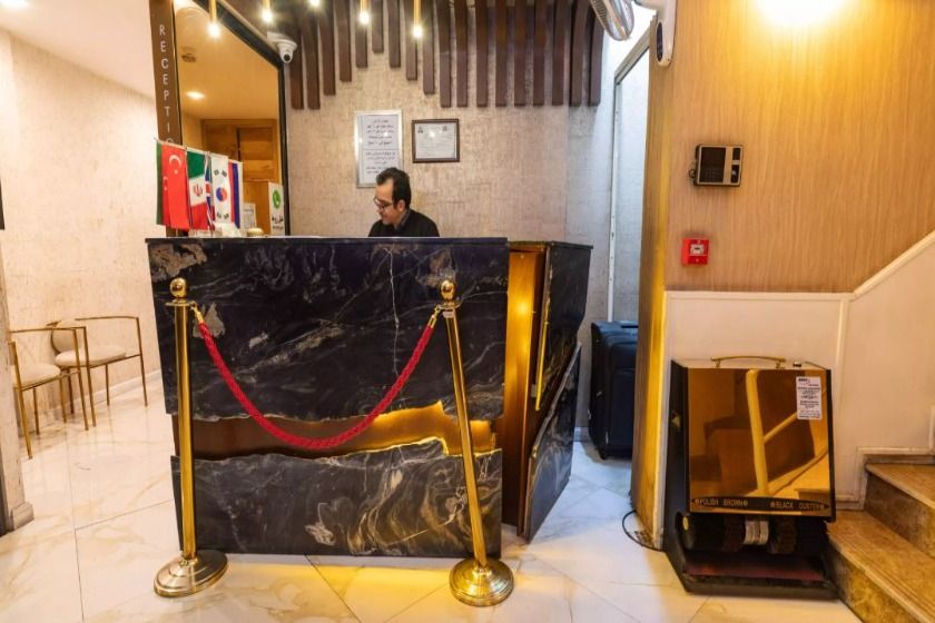 هتل روما تهران - پذیرش